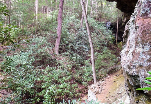 Cliff &amp; waterfall